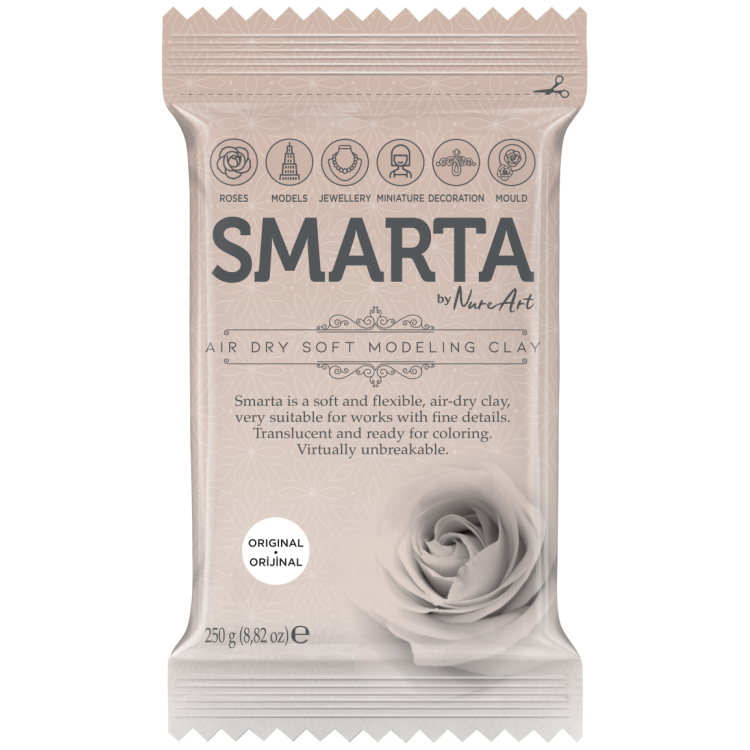 SMARTA САМОСЪХНЕЩА ГЛИНА 250 ГР - ORIGINAL 02 - Изображение 1