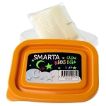 SMARTA KIDS САМОСЪХНЕЩА ПОЛИМЕРНА ГЛИНА 50 ГР - GLOW IN DARK