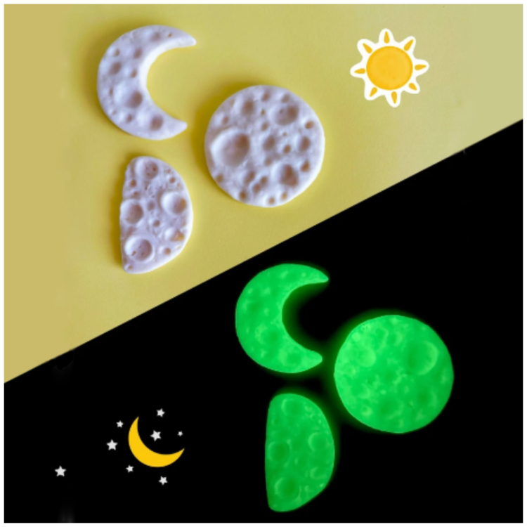 SMARTA KIDS САМОСЪХНЕЩА ПОЛИМЕРНА ГЛИНА 50 ГР - GLOW IN DARK - Изображение 2