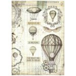 STAMPERIA VOYAGES FANTASTIQUE ДЕКУПАЖНА ХАРТИЯ А4 - DFSA4838