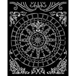 STAMPERIA VAGABOND IN FANTASY WORLD STENCIL 20Х 25СМ-KSTD157