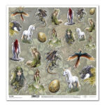 ITD COLLECTION ДИЗАЙНЕРСКИ КАРТОН 31/32 - SL1496