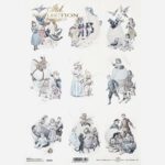 ITD COLLECTION ДЕКУПАЖНА ОРИЗОВА ХАРТИЯ А4 - R2163