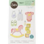 SIZZIX THINLITS ЩАНЦИ ЗА ИЗРЯЗВАНЕ - NEW BABY #2