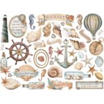 STAMPERIA SEA LAND DIE CUTS DFLDC95 - Изображение 2