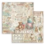 STAMPERIA BROCANTE ДИЗАЙНЕРСКИ КАРТОН 30,5/30,5 СМ - SBB986