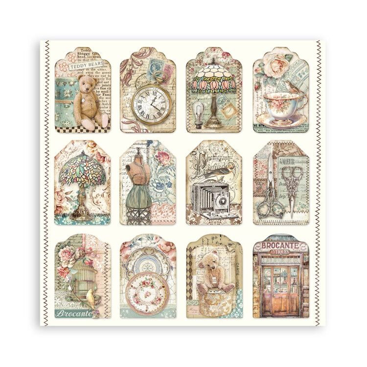 STAMPERIA BROCANTE БЛОКЧЕ 30,5/30,5 СМ -SBBL150 - Изображение 33