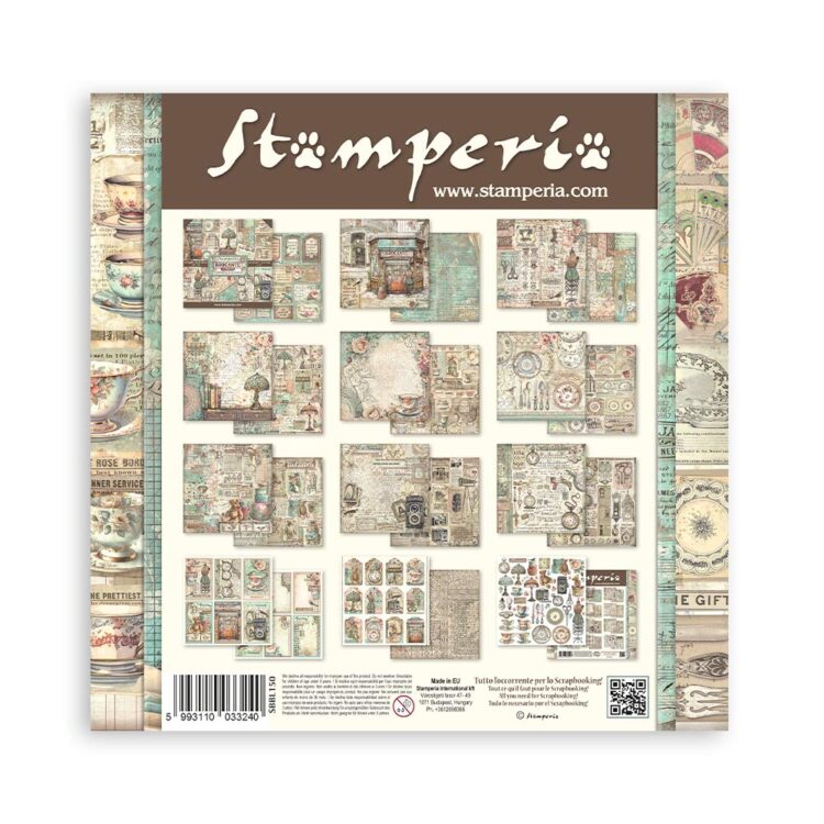 STAMPERIA BROCANTE БЛОКЧЕ 30,5/30,5 СМ -SBBL150 - Изображение 2