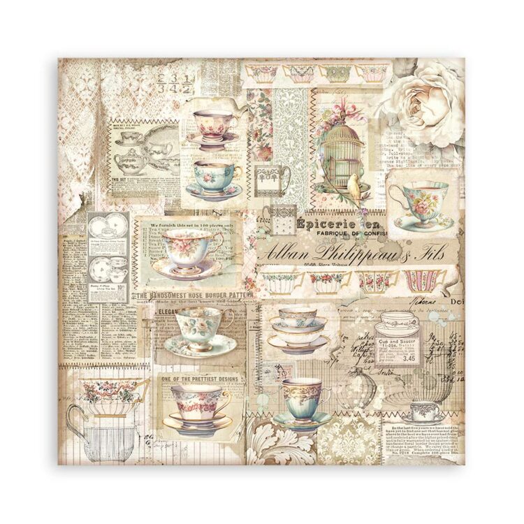 STAMPERIA BROCANTE БЛОКЧЕ 30,5/30,5 СМ -SBBL150 - Изображение 16
