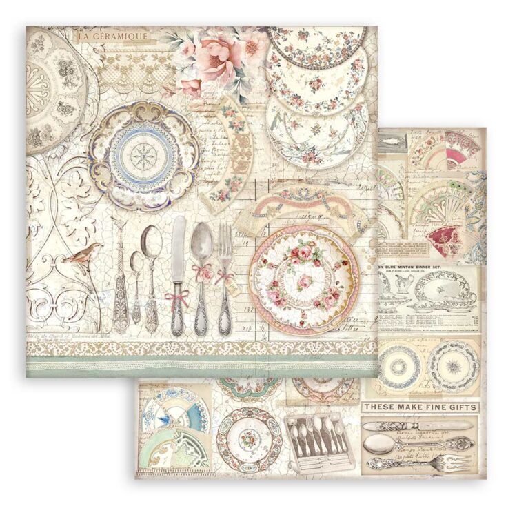 STAMPERIA BROCANTE БЛОКЧЕ 30,5/30,5 СМ -SBBL150 - Изображение 26