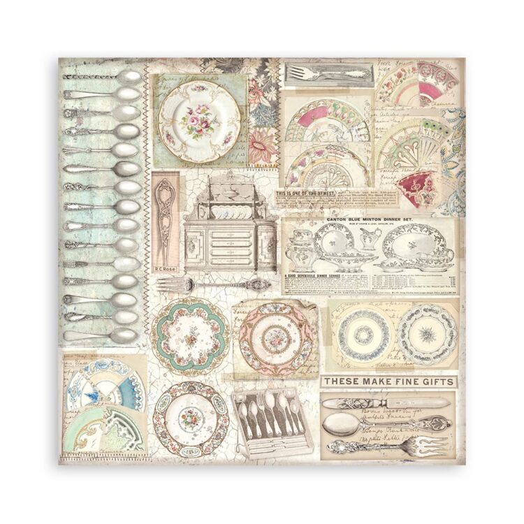 STAMPERIA BROCANTE БЛОКЧЕ 30,5/30,5 СМ -SBBL150 - Изображение 24