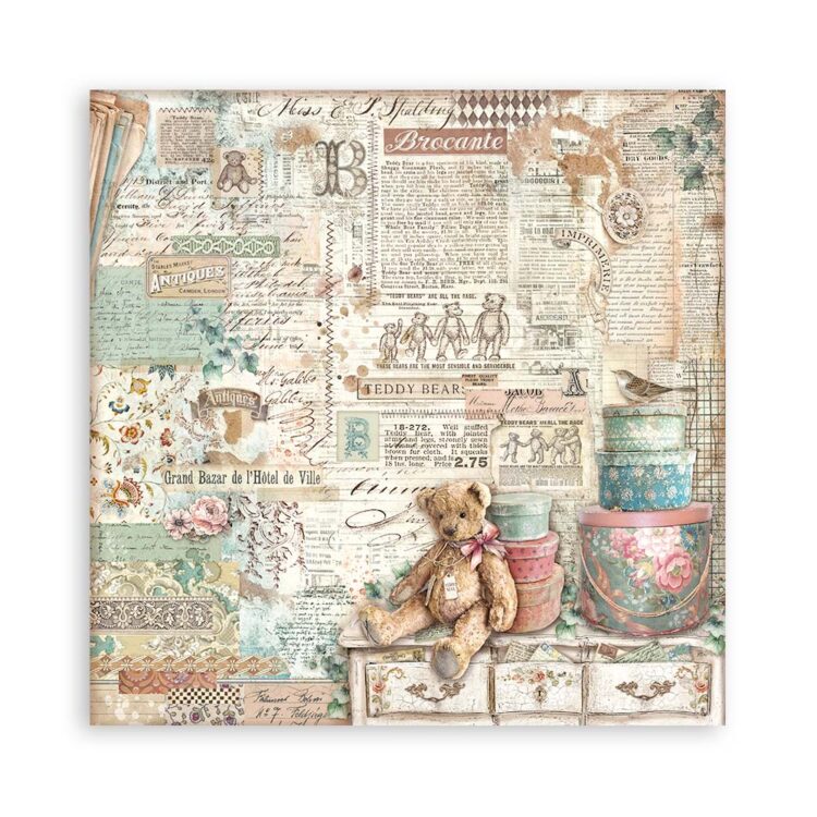 STAMPERIA BROCANTE БЛОКЧЕ 30,5/30,5 СМ -SBBL150 - Изображение 22