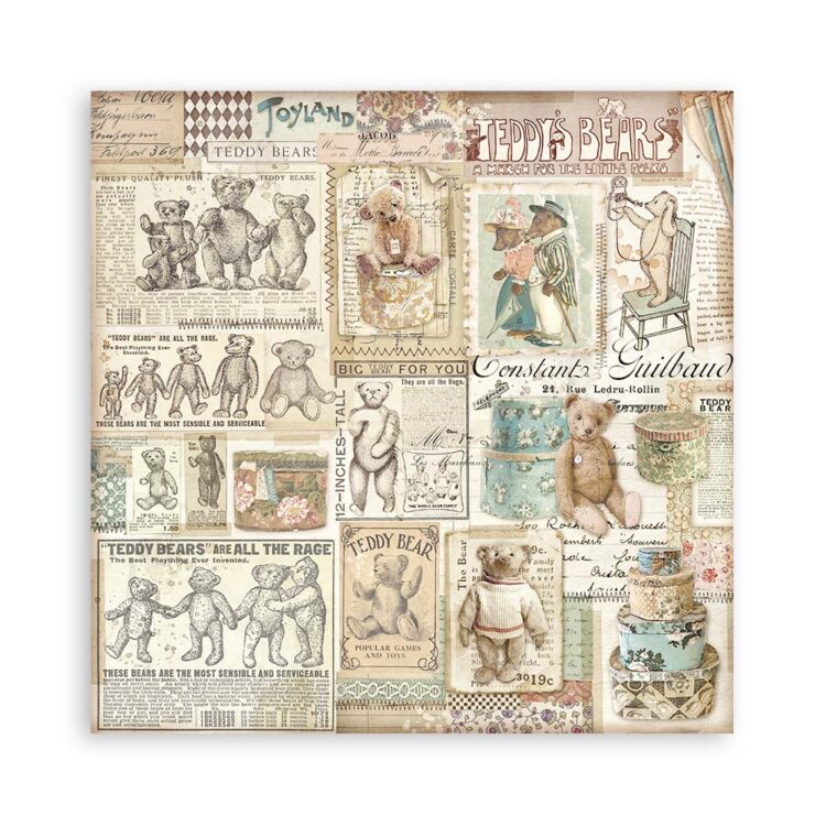 STAMPERIA BROCANTE БЛОКЧЕ 30,5/30,5 СМ -SBBL150 - Изображение 21