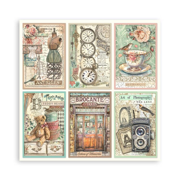 STAMPERIA BROCANTE БЛОКЧЕ 20,3/20,3 СМ -SBBSXB02 - Изображение 21