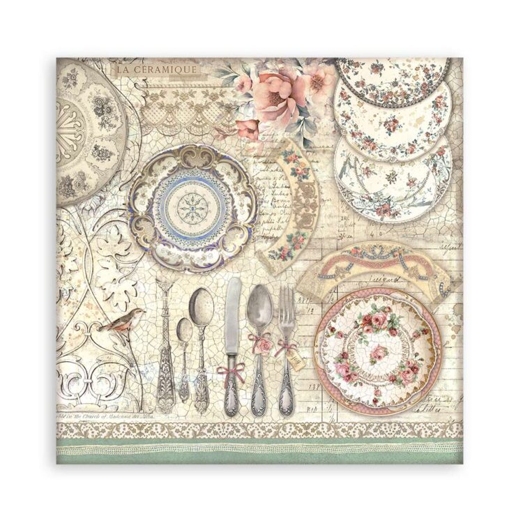 STAMPERIA BROCANTE БЛОКЧЕ 20,3/20,3 СМ -SBBSXB02 - Изображение 5