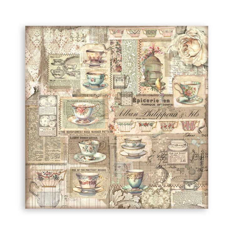 STAMPERIA BROCANTE БЛОКЧЕ 20,3/20,3 СМ -SBBSXB02 - Изображение 8
