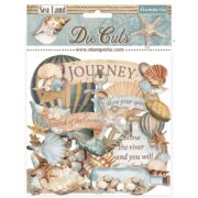 STAMPERIA SEA LAND DIE CUTS DFLDC95