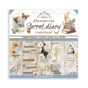 STAMPERIA SECRET DIARY БЛОКЧЕ 20,3/20,3 СМ -SBBS103