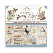 STAMPERIA SECRET DIARY БЛОКЧЕ 30,5/30,5 СМ -SBBL152