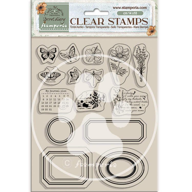 STAMPERIA GARDEN STAMPS 14/18CM WTK192 - Изображение 1