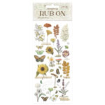 STAMPERIA GARDEN RUB ON 10,16/21,6СМ-DFLRB86