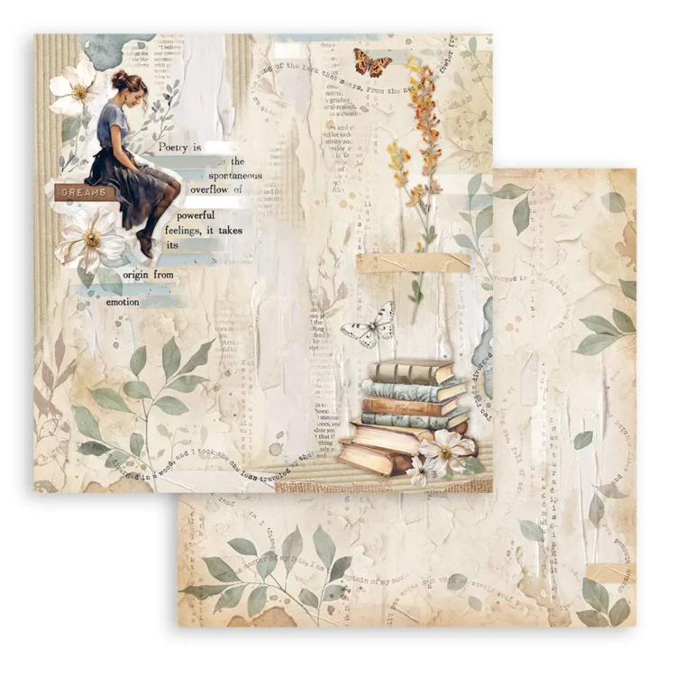STAMPERIA SECRET DIARY ДИЗАЙНЕРСКИ КАРТОН 30,5/30,5СМ-SBB994 - Изображение 1