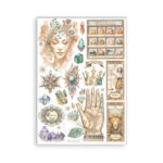 STAMPERIA FORTUNE WASHI PAD 8 ЛИСТА A5 -SBW06