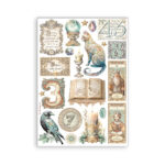 STAMPERIA FORTUNE WASHI PAD 8 ЛИСТА A5 -SBW06 - Изображение 4