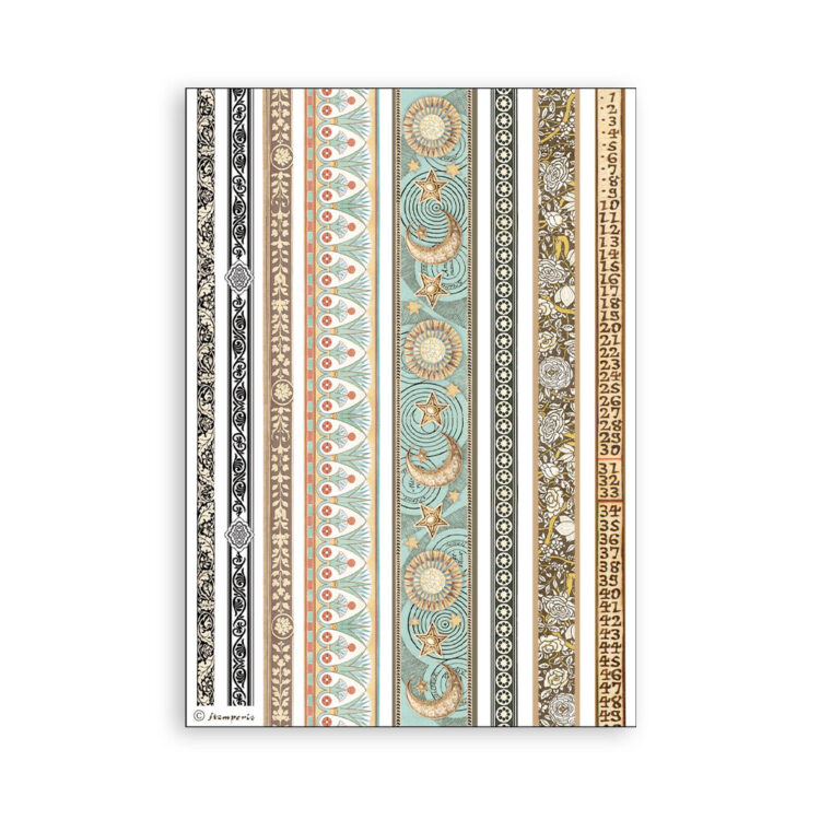 STAMPERIA FORTUNE WASHI PAD 8 ЛИСТА A5 -SBW06 - Изображение 8