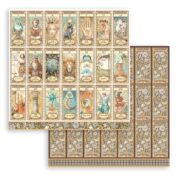 STAMPERIA FORTUNE ДИЗАЙНЕРСКИ КАРТОН 30,5/30,5СМ-SBB1000