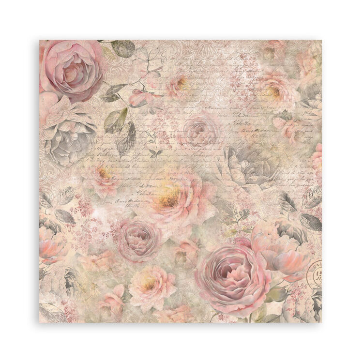 STAMPERIA SHABBY ROSE БЛОКЧЕ 20,3/20,3 СМ -SBBS107 - Изображение 4