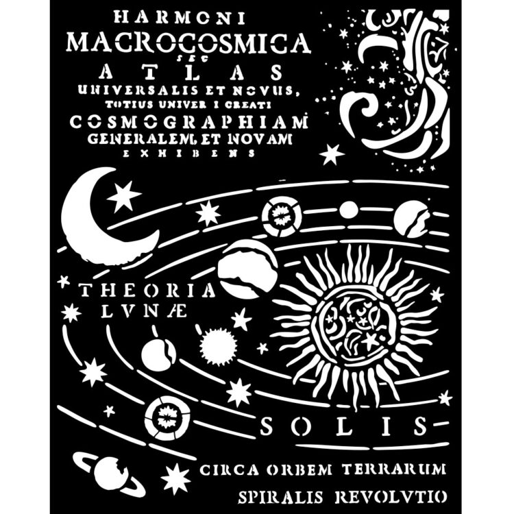166006 STAMPERIA FORTUNE ШАБЛОН 20 Х 25 СМ - KSTD166 - Изображение 1