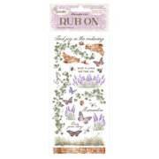 STAMPERIA LAVENDER RUB ON 10,16/21,6СМ-DFLRB96