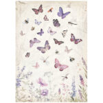 STAMPERIA LAVENDER ДЕКУПАЖНА ОРИЗОВА ХАРТИЯ А4 - DFSA4884