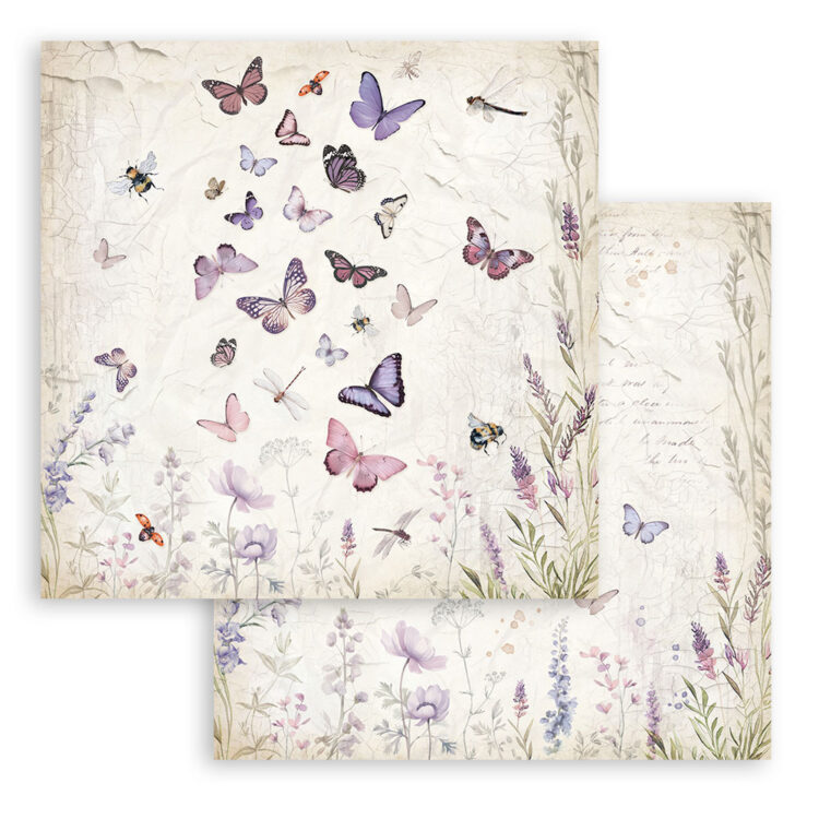 STAMPERIA LAVENDER ДИЗАЙНЕРСКИ КАРТОН 30,5/30,5СМ-SBB1002 - Изображение 1