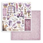 STAMPERIA LAVENDER ДИЗАЙНЕРСКИ КАРТОН 30,5/30,5СМ-SBB1003