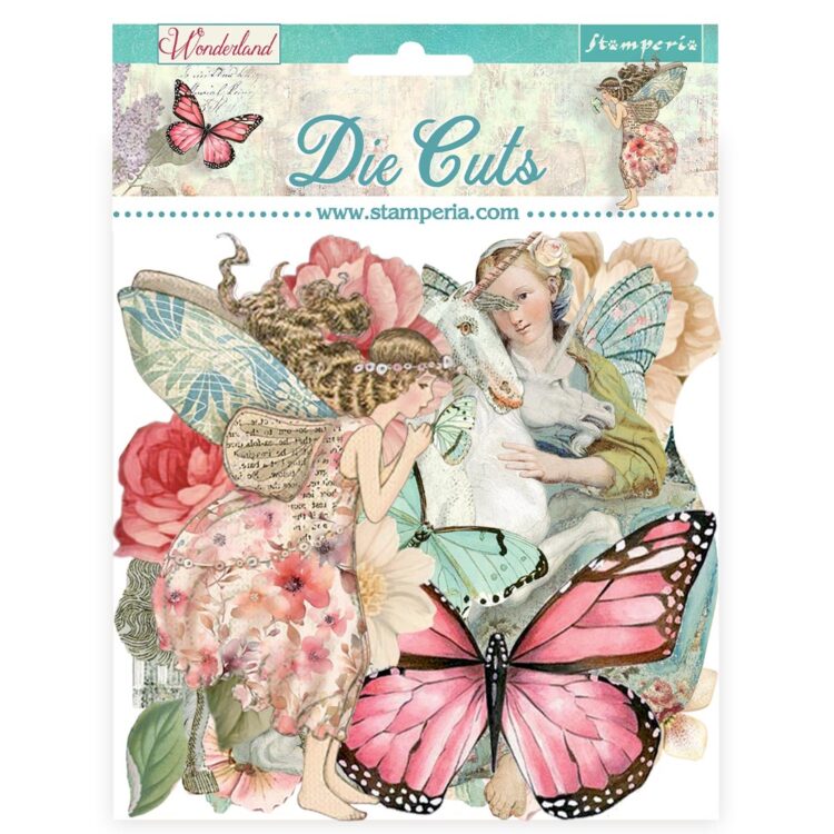 thumb_DFLDC101_1 STAMPERIA WONDERLAND DIE CUTS DFLDC101 - Изображение 1