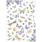 STAMPERIA BUTTERFLIES ДЕКУПАЖНА ОРИЗОВА ХАРТИЯ А4 - DFSA4891
