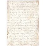 STAMPERIA HANDMADE LETTER ДЕКУПАЖНА ХАРТИЯ А4 - DFSA4913