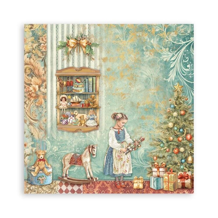 STAMPERIA THE NUTCRACKER БЛОКЧЕ 20,3/20,3 СМ -SBBSXB04 - Изображение 9