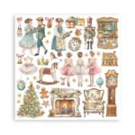 STAMPERIA THE NUTCRACKER БЛОКЧЕ 20,3/20,3 СМ -SBBSXB04 - Изображение 7