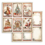 STAMPERIA GEAR UP FOR CHRISTMAS БЛОКЧЕ 20,3/20,3 СМ -SBBS110 - Изображение 11
