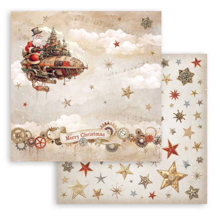 STAMPERIA GEAR UP FOR CHRISTMAS БЛОКЧЕ 20,3/20,3 СМ -SBBS110 - Изображение 5