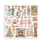 STAMPERIA THE NUTCRACKER БЛОКЧЕ 20,3/20,3 СМ - SBBS112 - Изображение 2