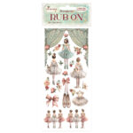 STAMPERIA THE NUTCRACKER СТИКЕРИ 10,16/21,6СМ - DFLRB107