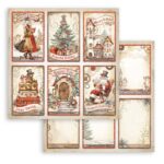STAMPERIA GEAR UP FOR CHRISTMAS КАРТОН 30,5/30,5СМ-SBB1010