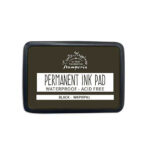 STAMPERIA PERMANENT INK PAD ПИГМЕНТЕН ТАМПОН WKPWP01-BLACK