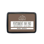 STAMPERIA PERMANENT INK PAD ПИГМЕНТЕН ТАМПОН WKPWP02-BROWN