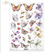 ITD COLLECTION ДЕКУПАЖНА ОРИЗОВА ХАРТИЯ А4 - R2258