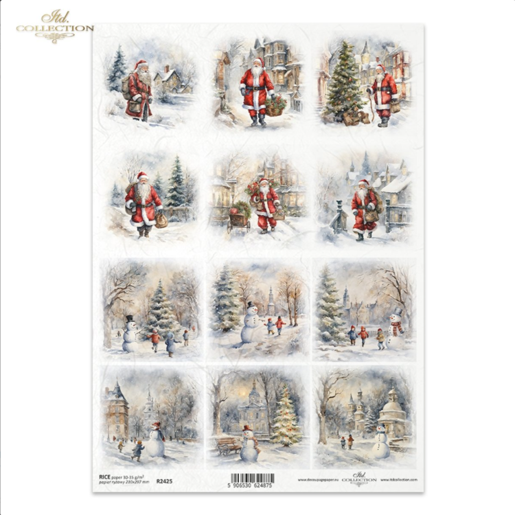 ITD COLLECTION ДЕКУПАЖНА ОРИЗОВА ХАРТИЯ А4 - R2425 - Изображение 1
